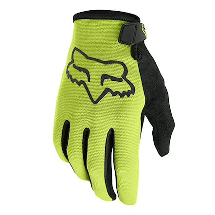 Bike Gloves Fox Ranger fluo yellow 2022 - 1