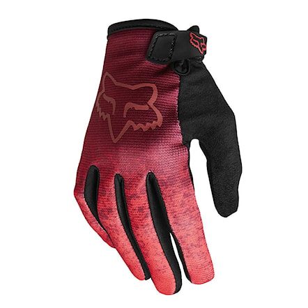 Bike Gloves Fox Wms Ranger Lunar berry punch 2021 - 1