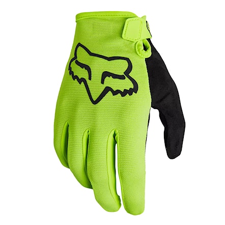 Bike rukavice Fox Youth Ranger fluorescent yellow 2023 - 1