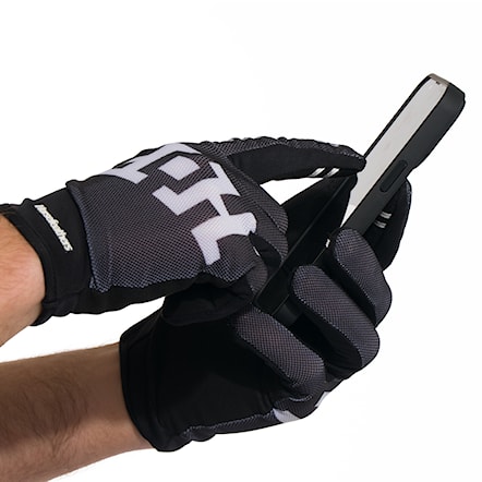 Bike Gloves Horsefeathers Digger black 2025 - 6