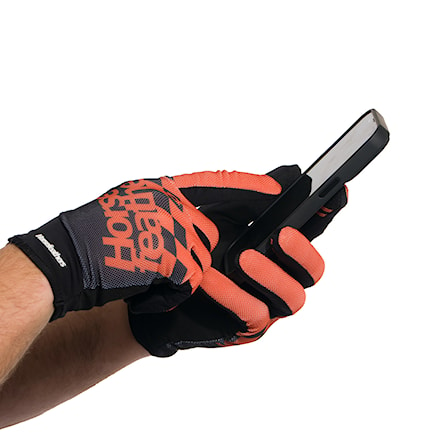 Bike Gloves Horsefeathers Digger burnt orange 2025 - 6