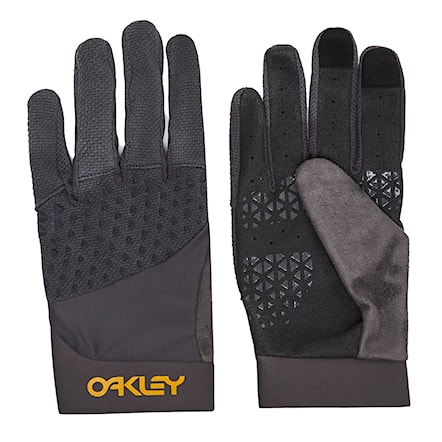 Bike Gloves Oakley Drop In MTB forged iron 2022 - 1