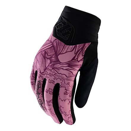 Bike Gloves Troy Lee Designs Wms Luxe Glove micayla gatto rosewood 2024 - 1