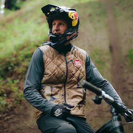 Bike kamizelka Troy Lee Designs Ruckus Ride Vest flow camo sienna 2026 - 2
