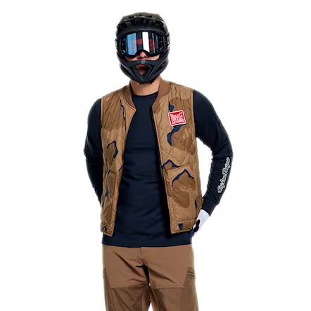 Bike kamizelka Troy Lee Designs Ruckus Ride Vest flow camo sienna 2026 - 3