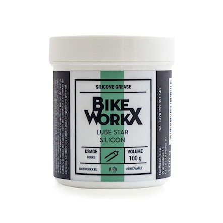 Lubricant Bikeworkx Lube Star Silicon 100 g - 1