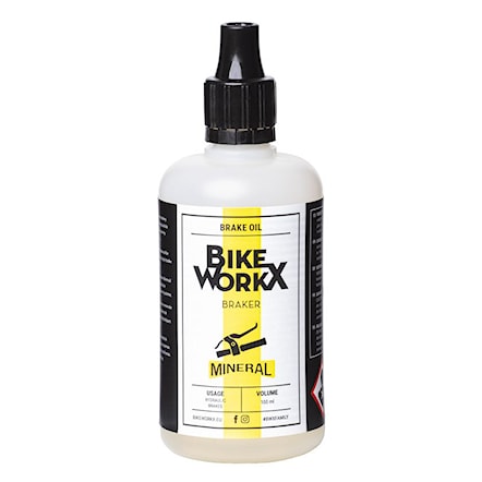 Brzdová kapalina Bikeworkx Braker Mineral 100 ml - 1