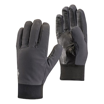 Snowboard Gloves Black Diamond Midweight Softshell smoke 2024 - 1