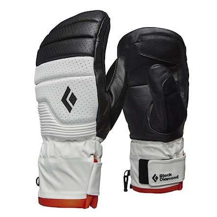 Snowboard Gloves Black Diamond Progression Mitts black/ice 2024 - 1