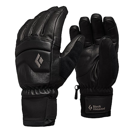 Snowboard Gloves Black Diamond Spark black/black 2024 - 1