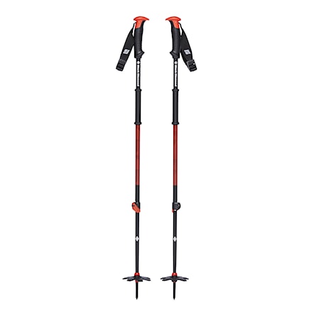 Kijki teleskopowe Black Diamond Traverse Ski hyper red 2024 - 1