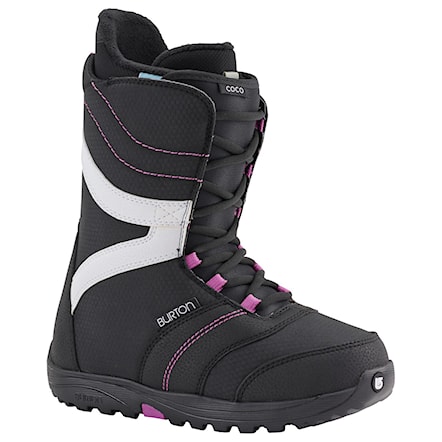 Snowboard Boots Burton Coco black/purple 2017 - 1