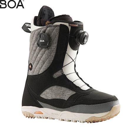 Topánky na snowboard Burton Limelight Boa black/speckle 2022 - 1