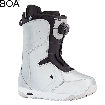 Topánky na snowboard Burton Limelight Boa grey reflective 2021 - 1