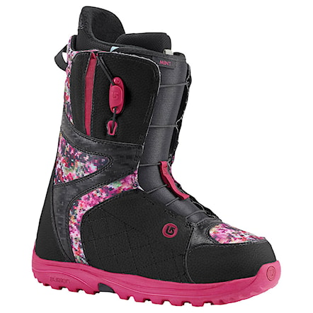 Snowboard Boots Burton Mint black/floral pixel 2016 - 1