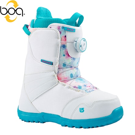 Snowboard Boots Burton Zipline Boa white/frostberry 2018 - 1