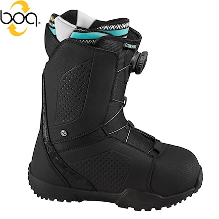 Snowboard Boots Flow Hyku Boa black 2016 - 1