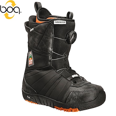 Snowboard Boots Flow Micron Boa black 2015 - 1
