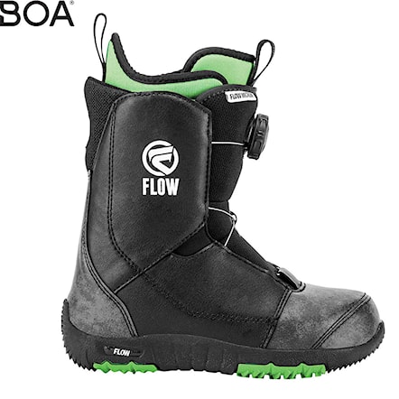 Topánky na snowboard Flow Micron Boa black 2018 - 1