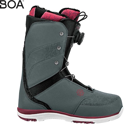Snowboard Boots Flow Onyx Coiler slate/ruby 2018 - 1