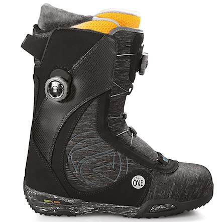 Zimní boty Flow The One Boa Focus black/charcoal 2012 - 1