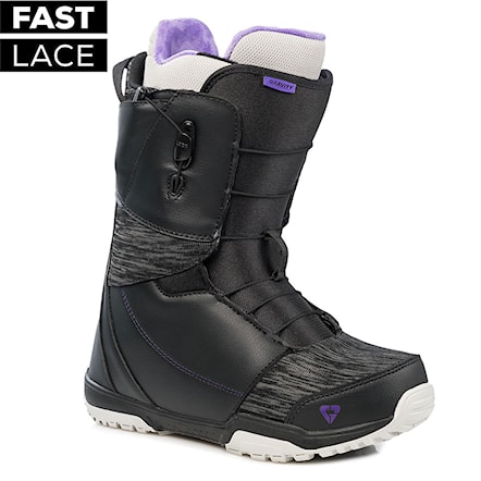 Snowboard Boots Gravity Aura Fast Lace black/grey 2020 - 1