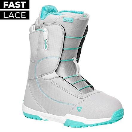 Snowboard Boots Gravity Aura Fast Lace light grey 2018 - 1