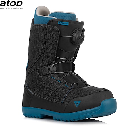 Snowboard Boots Gravity Micro Atop black denim 2023 - 1