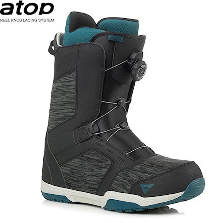 Snowboard Boots Gravity Recon Atop black/blue 2019 - 1
