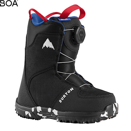 Boty na snowboard Burton Grom Boa black 2025 - 1