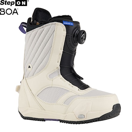 Snowboard Boots Burton Limelight Step On stout white 2024 - 1
