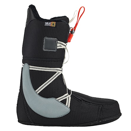 Snowboard Boots Burton Moto Boa black/fiesta red 2026 - 4