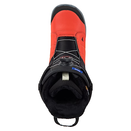 Snowboard Boots Burton Moto Boa black/fiesta red 2026 - 5