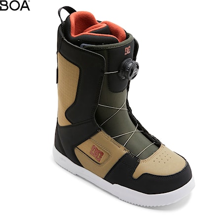 Snowboard Boots DC Phase BOA brown/black/white 2025 - 1