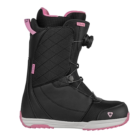 Boty na snowboard Gravity Aura Atop black/rose 2025 - 2