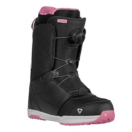 Boty na snowboard Gravity Aura Atop black/rose 2025 - 5