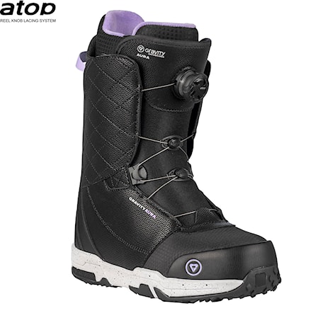 Buty snowboardowe Gravity Aura Atop black 2026 - 1