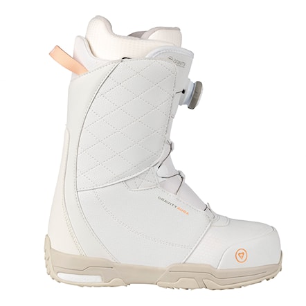 Buty snowboardowe Gravity Aura Atop white 2026 - 3