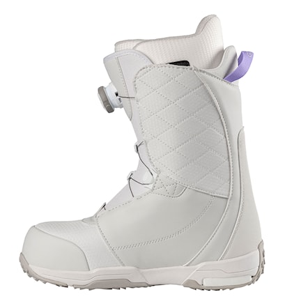 Boty na snowboard Gravity Aura Atop white/lavender 2025 - 4