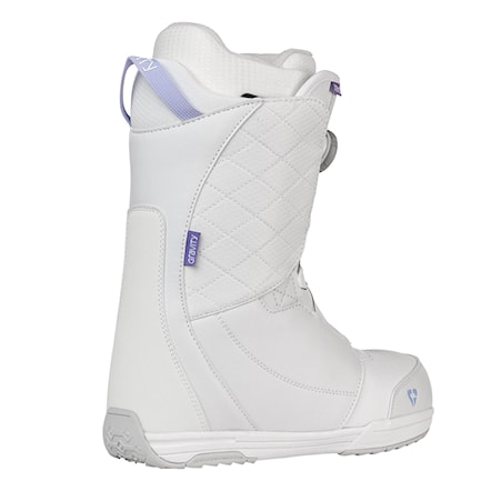 Boty na snowboard Gravity Aura Atop white/lavender 2025 - 2