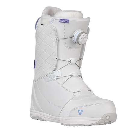 Boty na snowboard Gravity Aura Atop white/lavender 2025 - 8