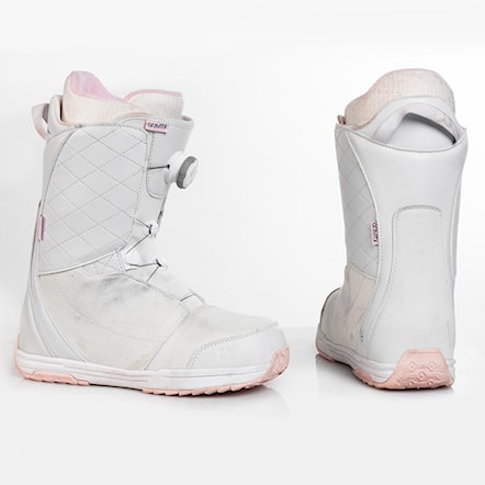 Buty snowboardowe Gravity Aura Atop white/pale pink 2024 - 1