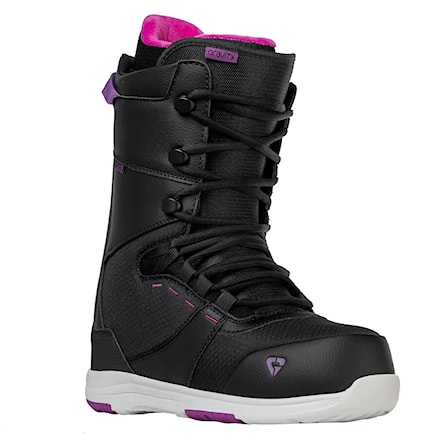 Topánky na snowboard Gravity Bliss black/purple 2024 - 1