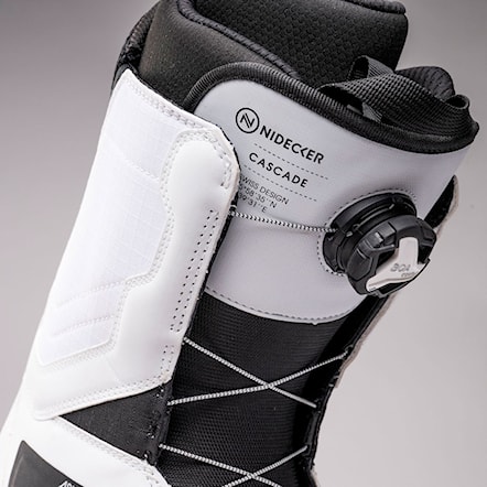 Topánky na snowboard Nidecker Cascade white 2025 - 9