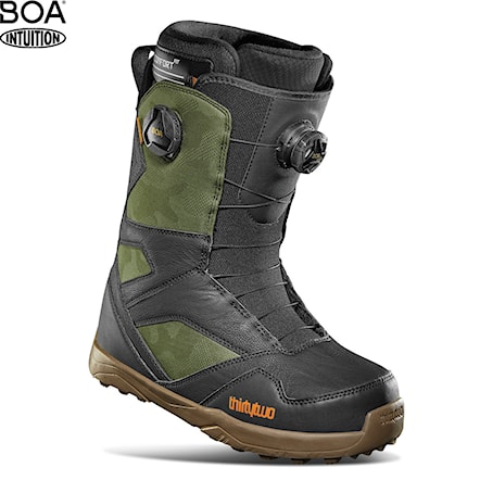Snowboard Boots ThirtyTwo STW Double Boa black/camo 2024 - 1