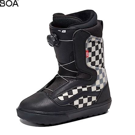 Snowboard Boots Vans Aura OG black/checkerboard 2025 - 1