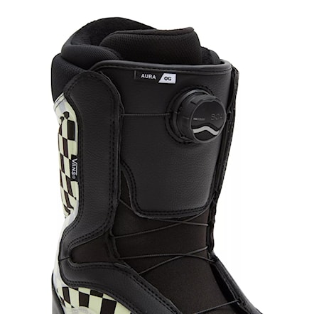 Snowboard Boots Vans Aura OG checkerboard glow 2024 - 9