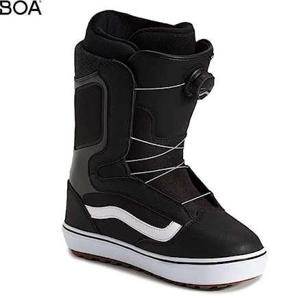 Buty snowboardowe Vans Aura Pro black/white 2026 - 1