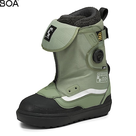 Buty snowboardowe Vans Danny Kass one and done olive 2024 - 1