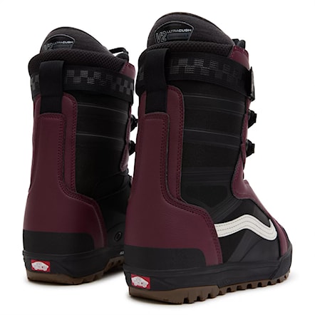 Topánky na snowboard Vans Wms Hi-Standard Pro jill perkins black/burgundy 2024 - 2